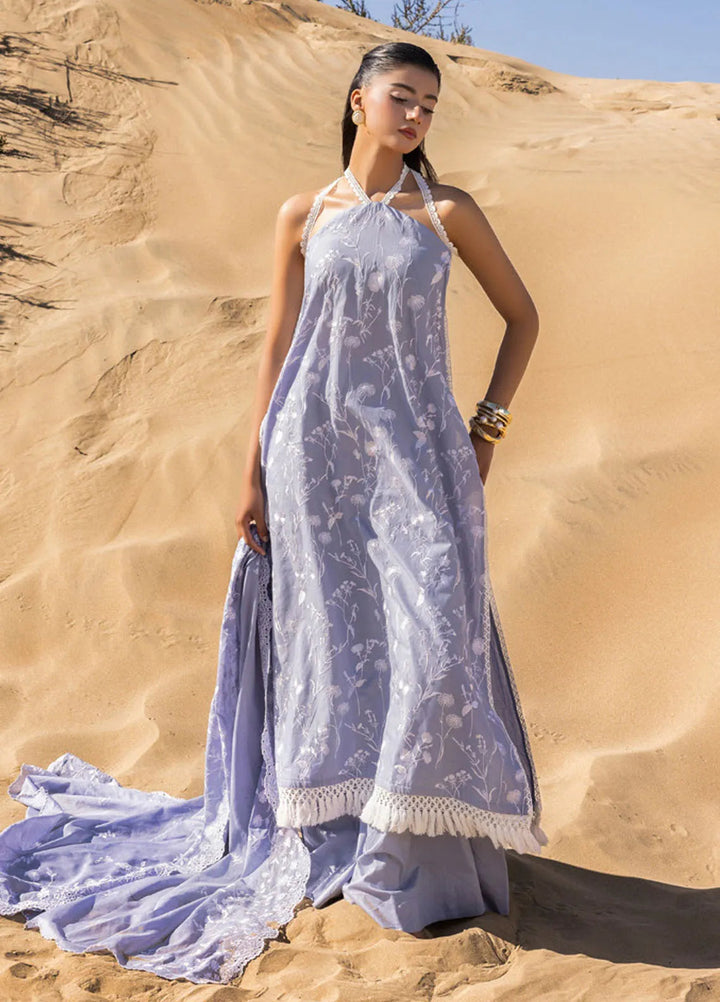 Gul Ahmed Embroidered Lawn Suits Unstitched 3 Piece GA25NS DN-52005 - Summer Collection