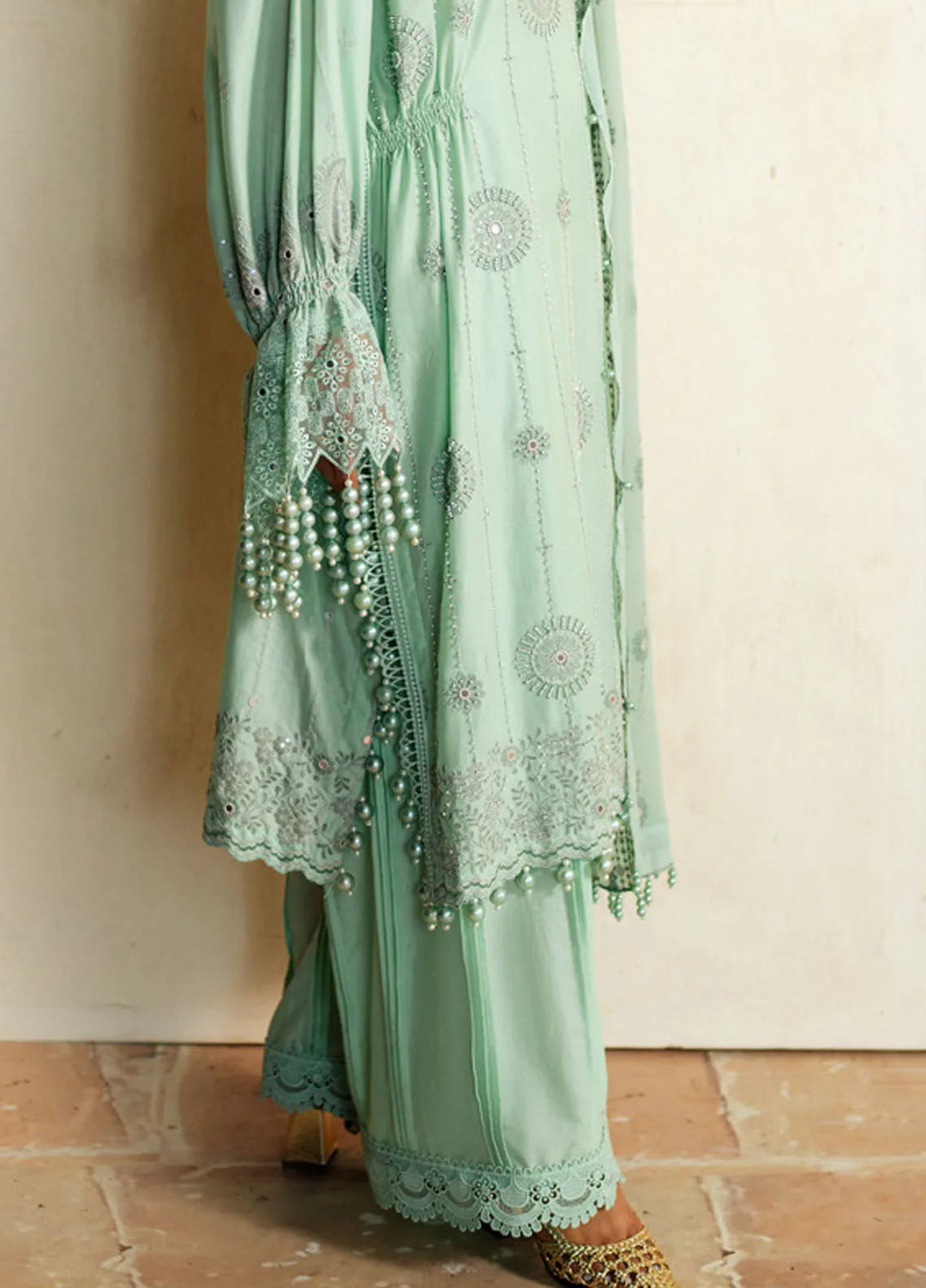 Gul Ahmed Embroidered Lawn Suits Unstitched 3 Piece GA25PL PM-52022 - Summer Collection