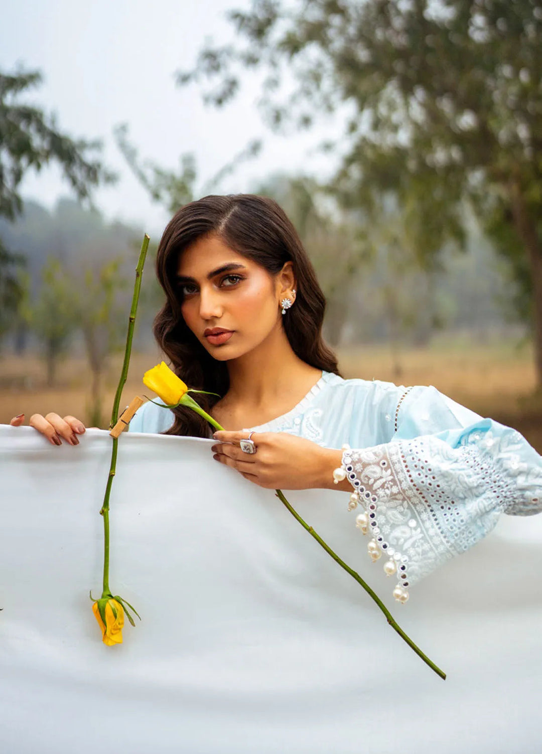 Gul Ahmed Embroidered Lawn Suits Unstitched 3 Piece GA25PL PM-52027 - Summer Collection