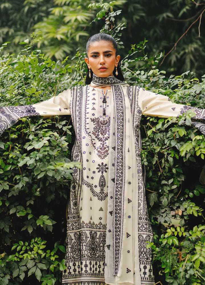 Gul Ahmed Embroidered Lawn Suits Unstitched 3 Piece GA25PL PM-52057 - Summer Collection