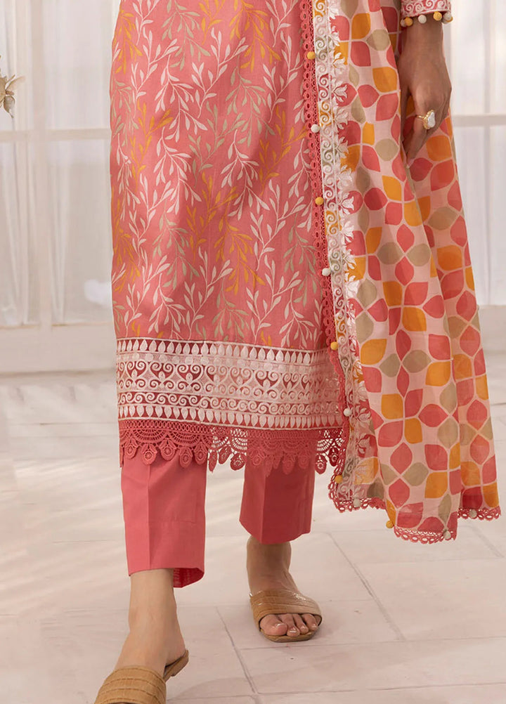 Gul Ahmed Embroidered Lawn Suits Unstitched 3 Piece GA25TA CL-52001 - Summer Collection