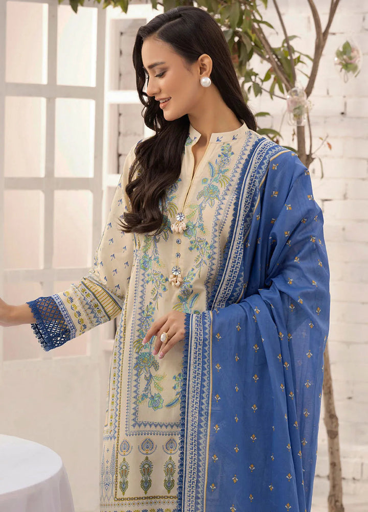 Gul Ahmed Embroidered Lawn Suits Unstitched 3 Piece GA25TA CL-52326 - Summer Collection