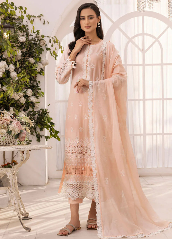 Gul Ahmed Embroidered Lawn Suits Unstitched 3 Piece GA25TA CL-52398 - Summer Collection