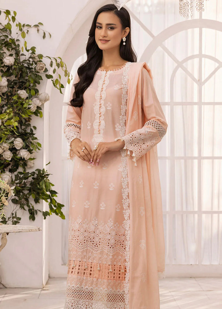 Gul Ahmed Embroidered Lawn Suits Unstitched 3 Piece GA25TA CL-52398 - Summer Collection