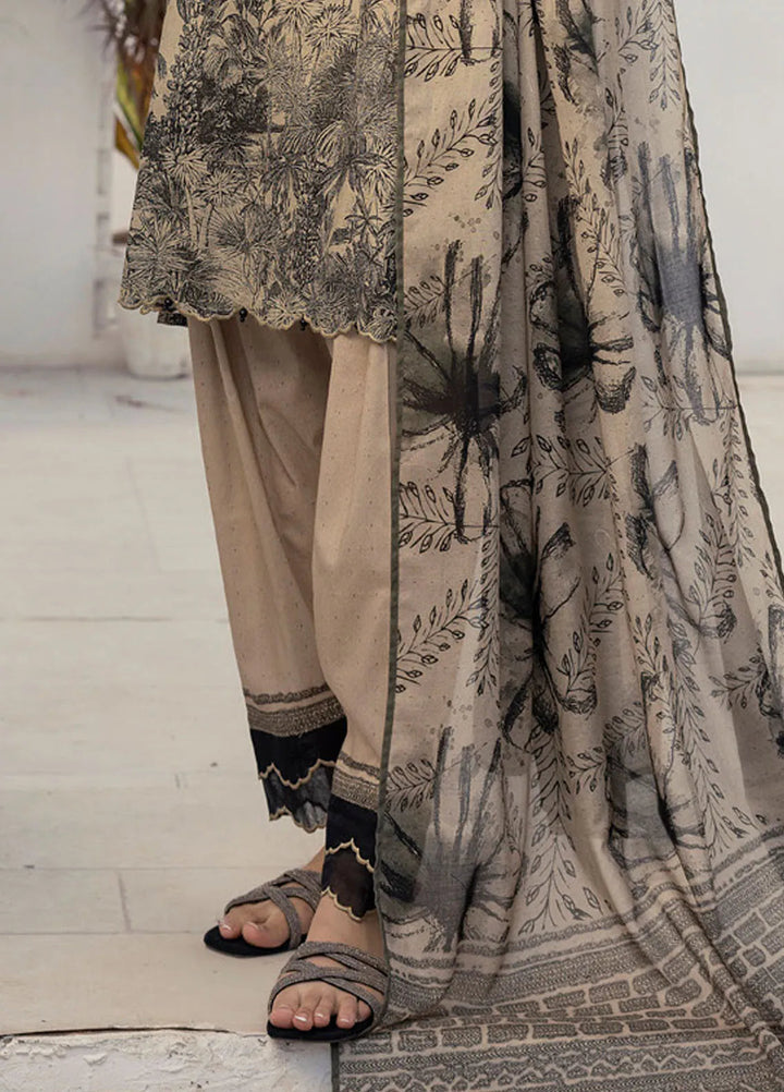 Gul Ahmed Embroidered Lawn Suits Unstitched 3 Piece GA25TA CL-52431 - Summer Collection