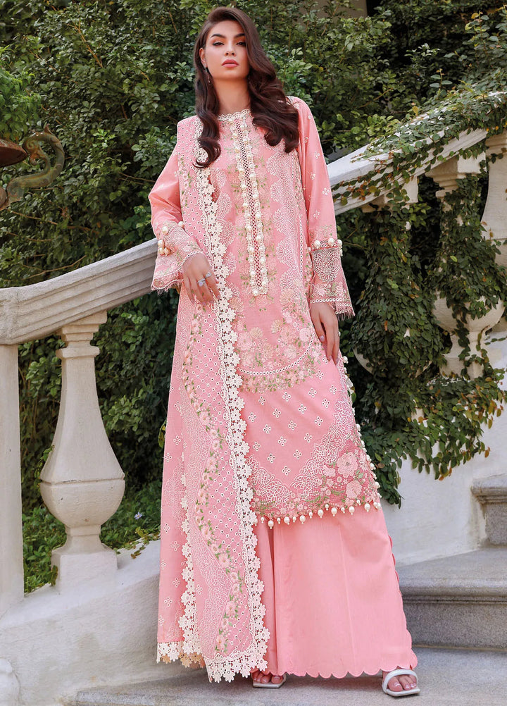 Gul Ahmed Embroidered Lawn Suits Unstitched 3 Piece GA25TJS PM-52011 - Summer Collection