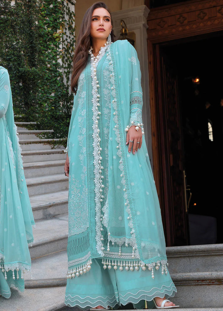 Gul Ahmed Embroidered Lawn Suits Unstitched 3 Piece GA25TJS PM-52038 - Summer Collection