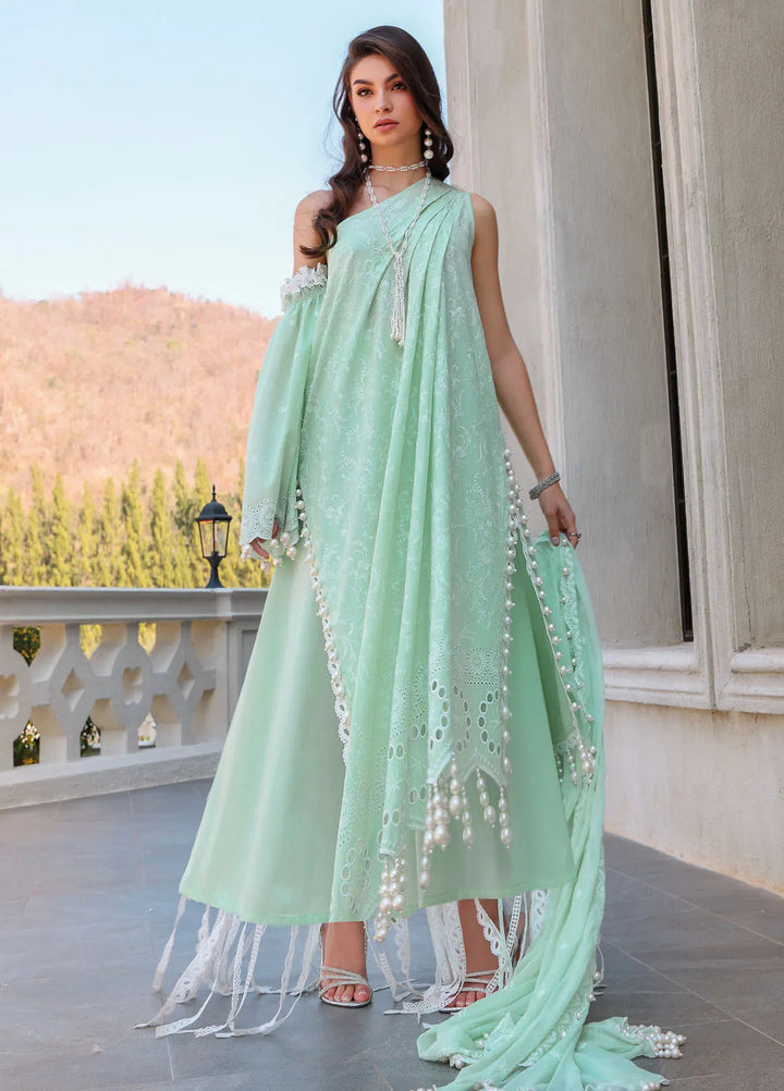 Gul Ahmed Embroidered Lawn Suits Unstitched 3 Piece GA25TJS PM-52050 - Summer Collection