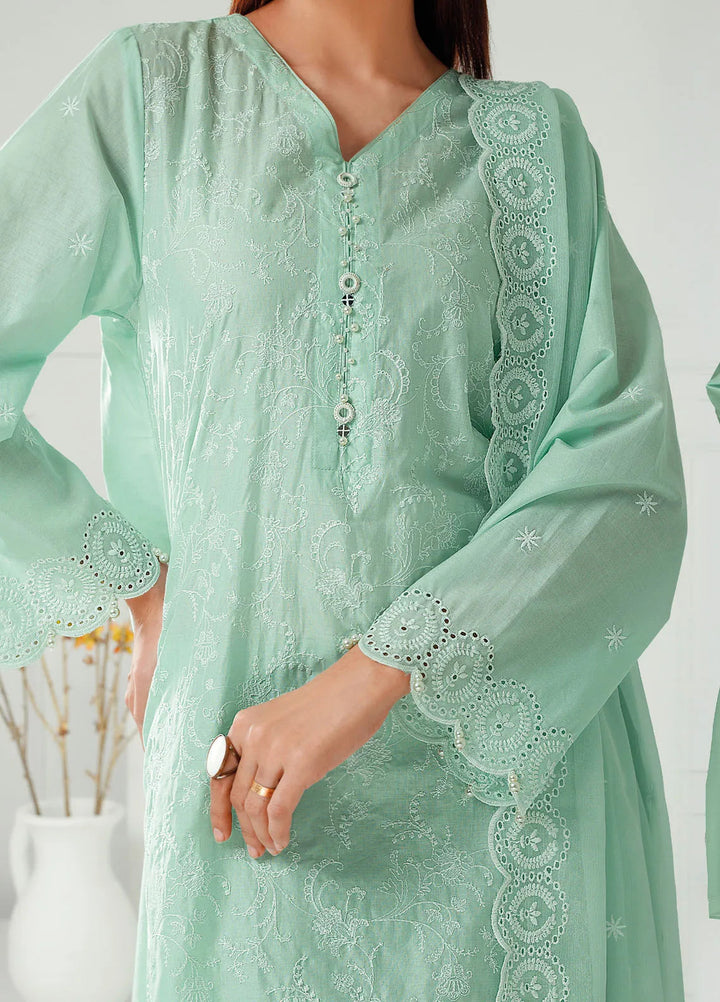 Gul Ahmed Embroidered Lawn Suits Unstitched 3 Piece GA25TJS PM-52050 - Summer Collection