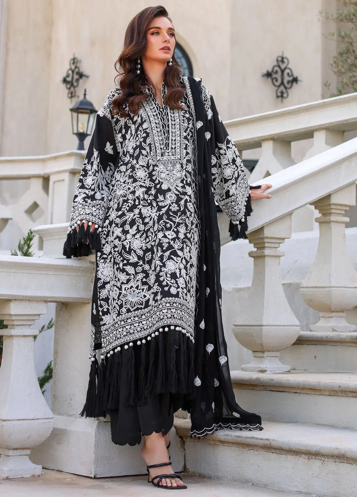 Gul Ahmed Embroidered Lawn Suits Unstitched 3 Piece GA25TJS PM-52056 - Summer Collection