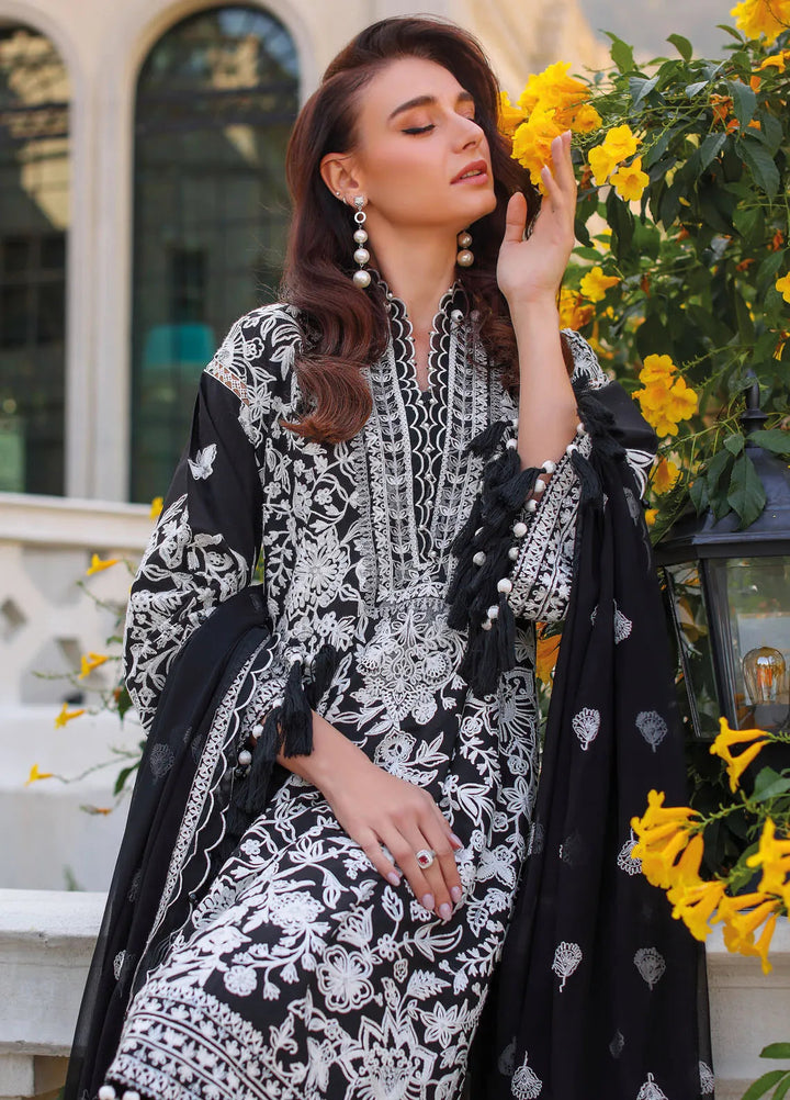 Gul Ahmed Embroidered Lawn Suits Unstitched 3 Piece GA25TJS PM-52056 - Summer Collection