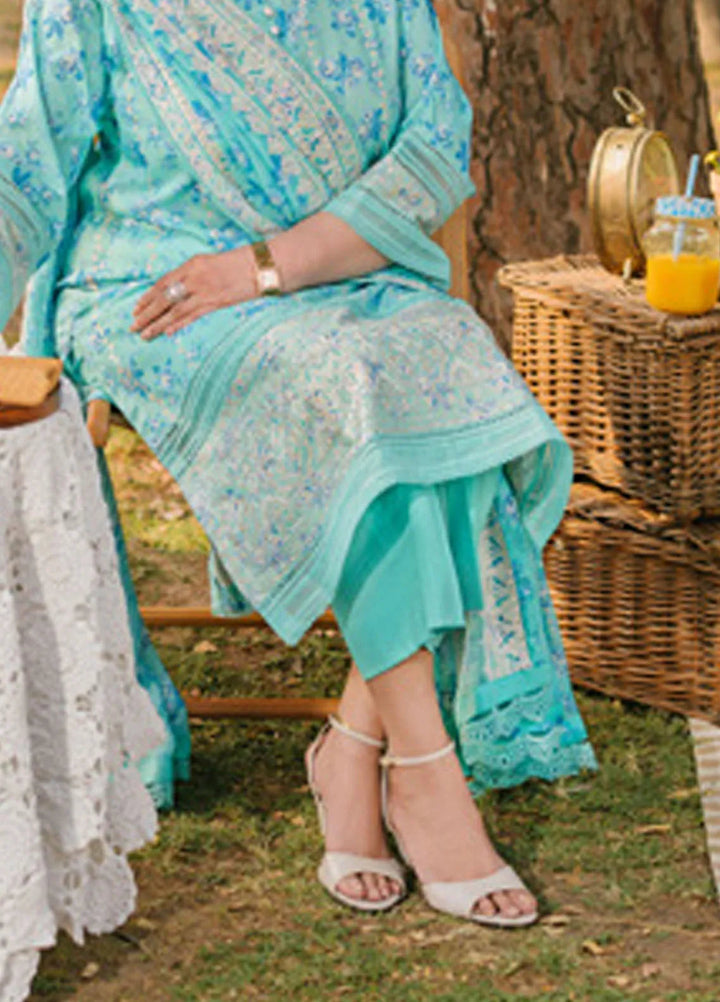 Gul Ahmed Embroidered Lawn Suits Unstitched 3 Piece GA25TM BM-52001 - Summer Collection