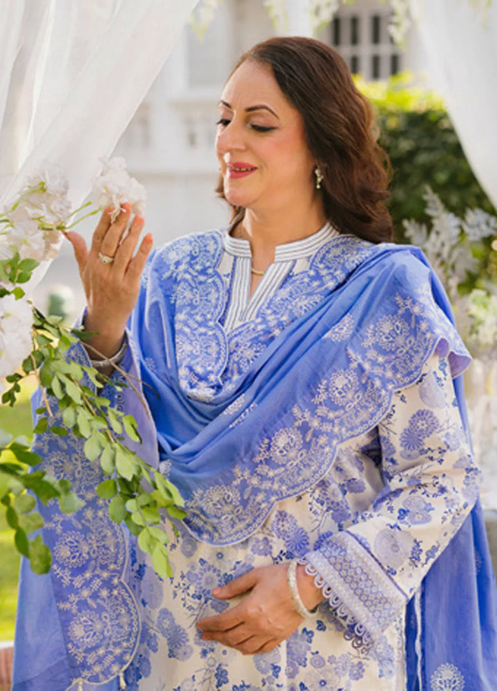 Gul Ahmed Embroidered Lawn Suits Unstitched 3 Piece GA25TM DN-52011 - Summer Collection