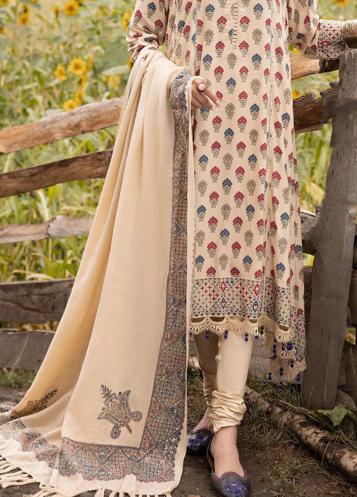 Gul Ahmed Embroidered Linen Suits Unstitched 3 Piece GA24WU AP-42049 - Winter Collection