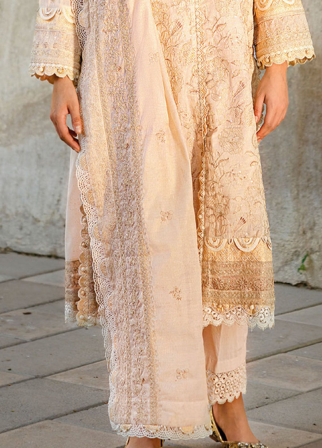 Gul Ahmed Embroidered Missouri Suits Unstitched 3 Piece GA24LF FE-42046 - Festive Collection