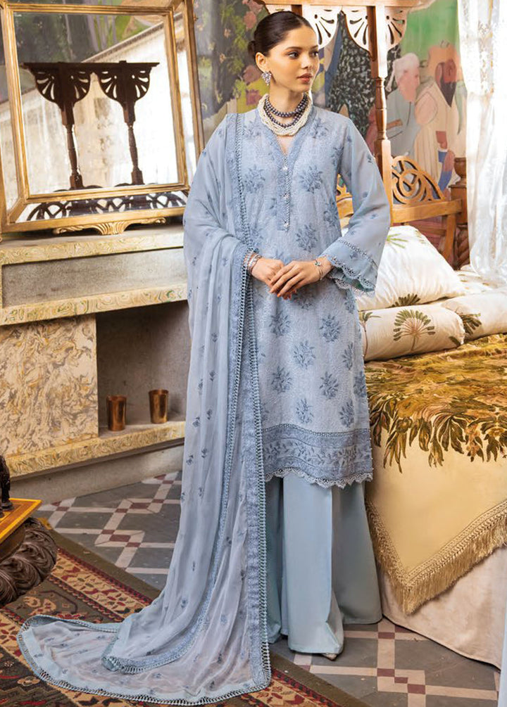 Gul Ahmed Embroidered Swiss Voile Suits Unstitched 3 Piece GA24PS LSV 42007 - Summer Collection