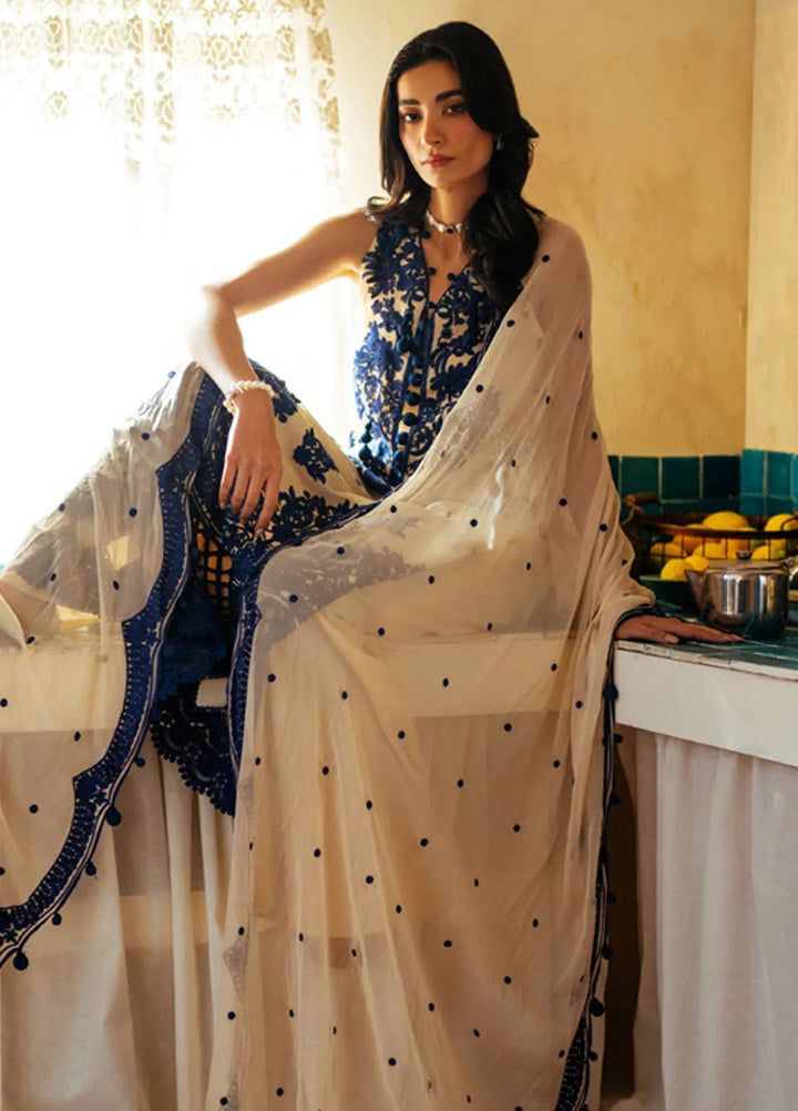 Gul Ahmed Embroidered Swiss Voile Suits Unstitched 3 Piece GA25PL LSV-52020 - Summer Collection