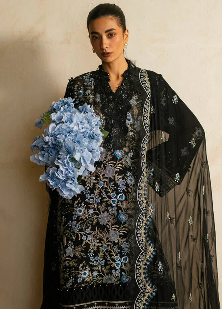 Gul Ahmed Embroidered Swiss Voile Suits Unstitched 3 Piece GA25PL LSV-52025 - Summer Collection