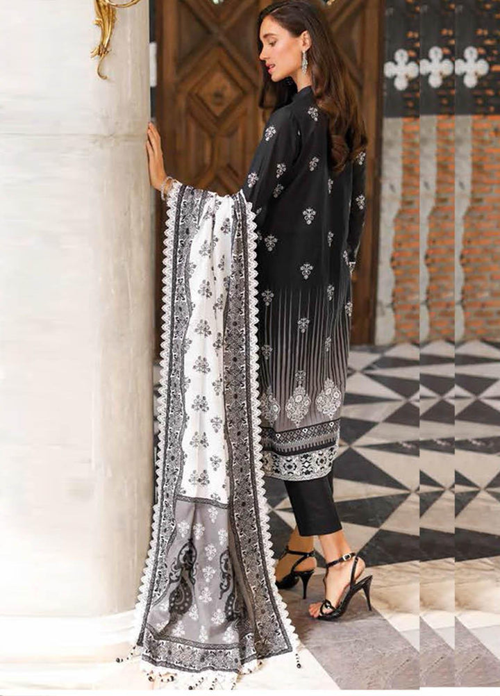 Essential Lawn By Gul Ahmed Printed Lawn Suits Unstitched 3 Piece GA23E B-32018 - Summer Collection