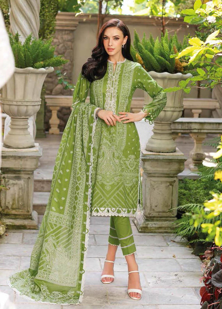 Essential Lawn By Gul Ahmed Embroidered Lawn Suits Unstitched 3 Piece GA23E CL-32114 - Summer Collection