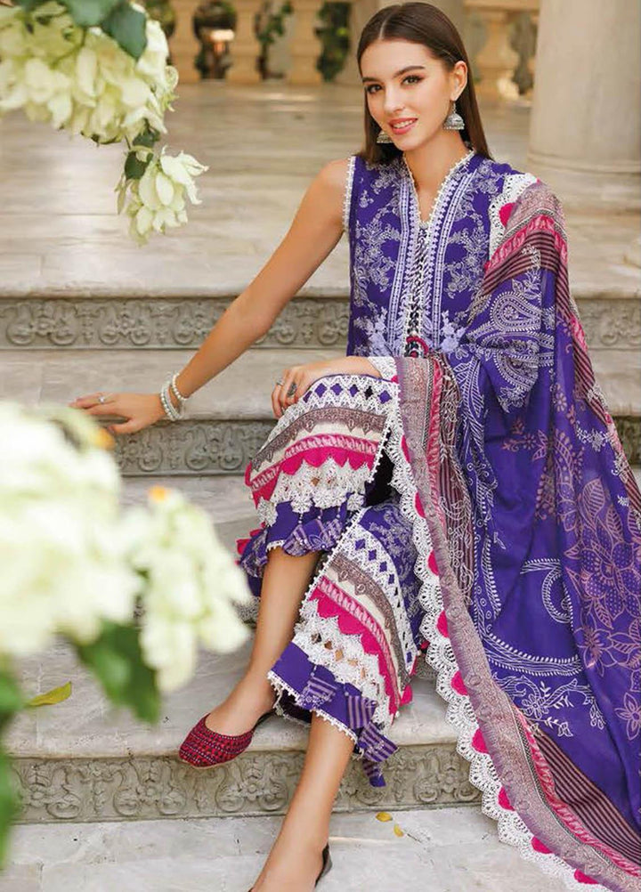 Essential Lawn By Gul Ahmed Embroidered Lawn Suits Unstitched 3 Piece GA23E CL-32169 - Summer Collection