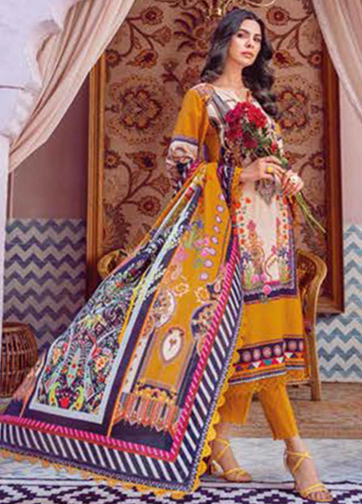 Essential Lawn By Gul Ahmed Printed Lawn Suits Unstitched 3 Piece GA23E CL-32174 - Summer Collection