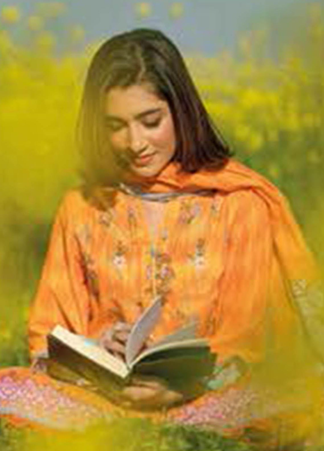 Essential Lawn By Gul Ahmed Printed Lawn Suits Unstitched 3 Piece GA23E CL-32189 - Summer Collection