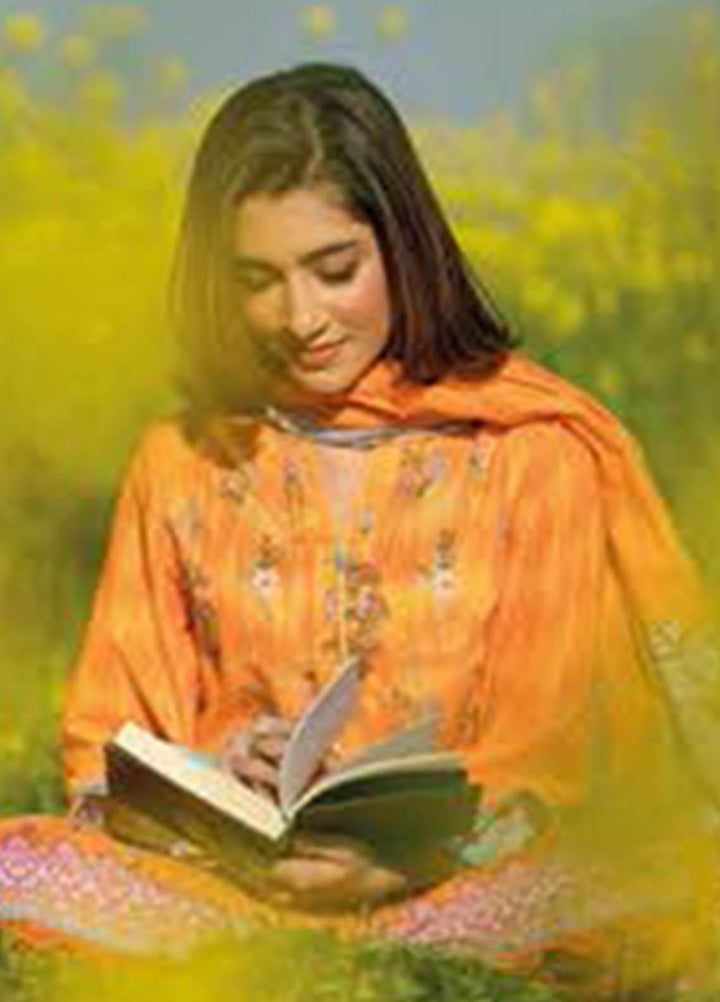 Essential Lawn By Gul Ahmed Printed Lawn Suits Unstitched 3 Piece GA23E CL-32189 - Summer Collection