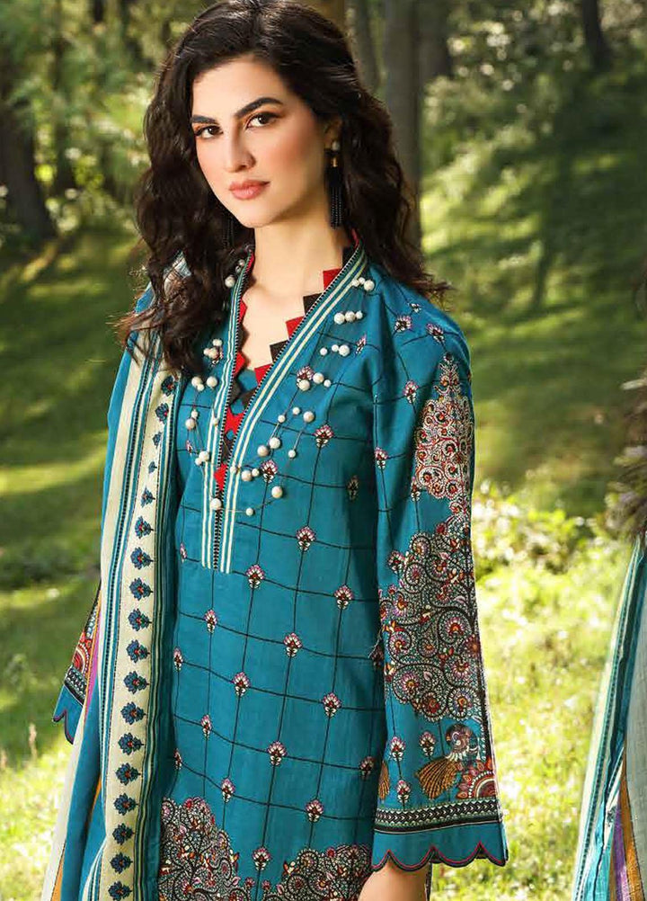 Gul Ahmed Embroidered Khaddar Suits Unstitched 2 Piece GA21WK TK-12002 - Winter Collection