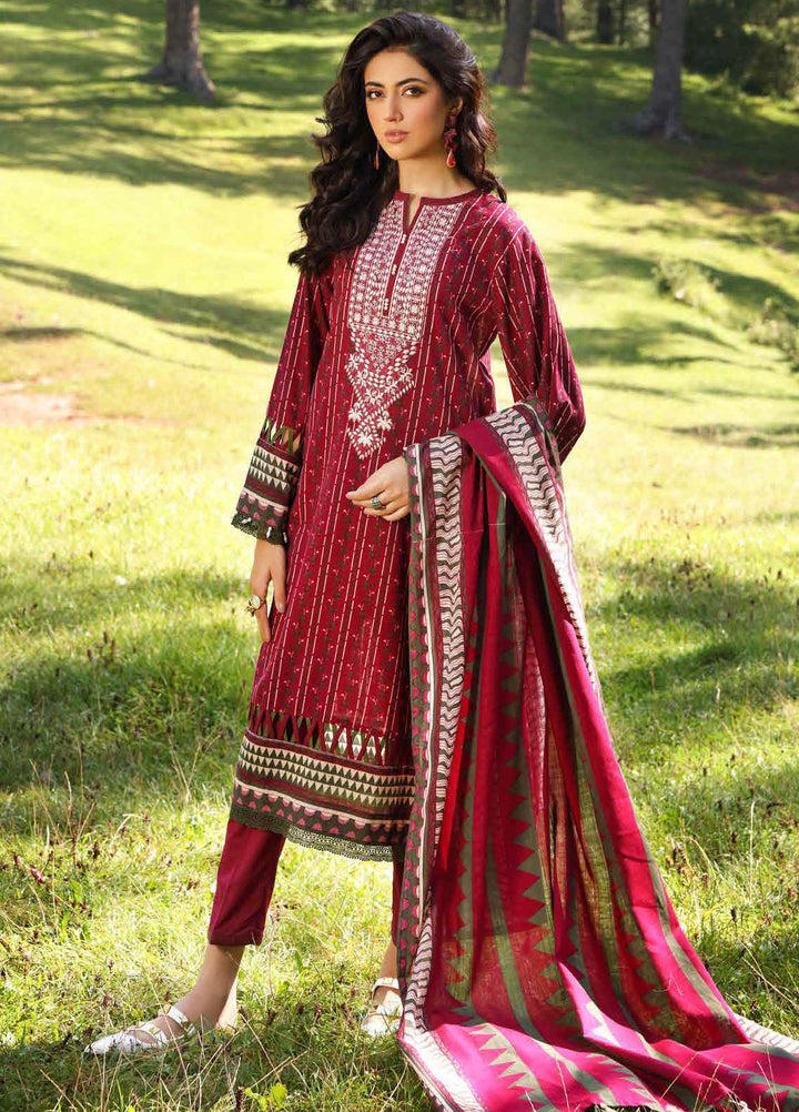 Gul Ahmed Embroidered Khaddar Suits Unstitched 2 Piece GA21WK TK-12005 - Winter Collection