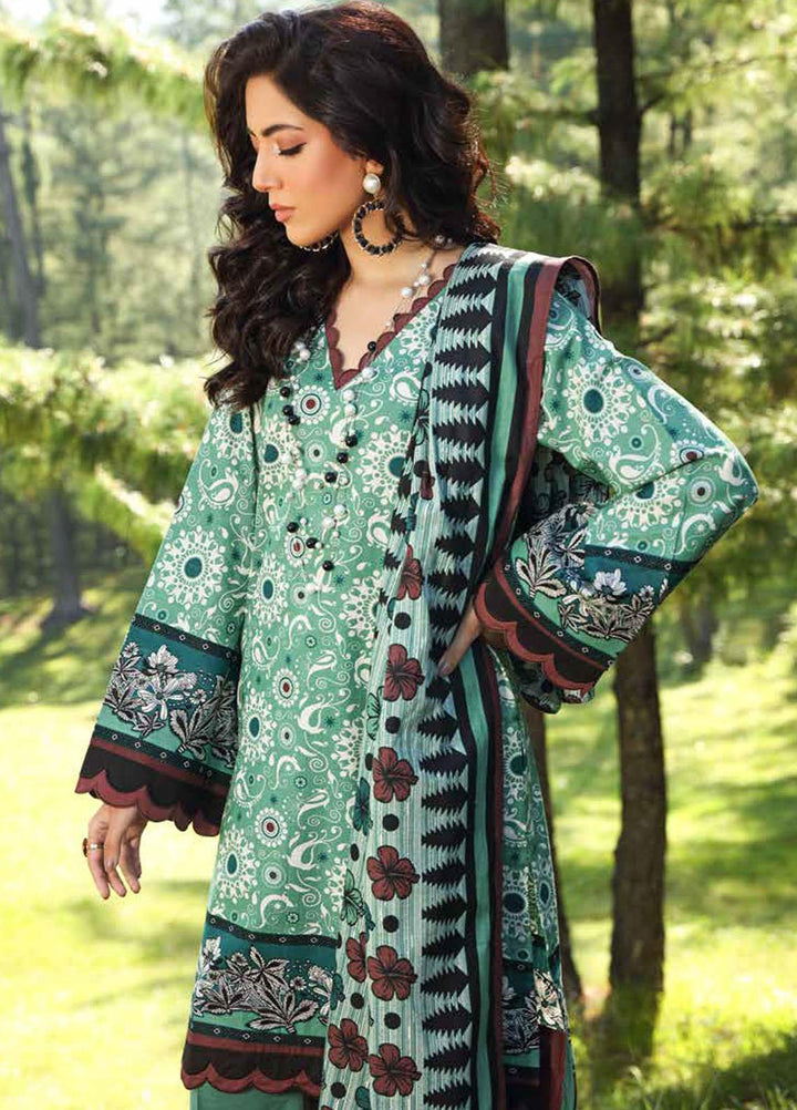 Gul Ahmed Printed Khaddar Suits Unstitched 2 Piece GA21WK TK-12013A - Winter Collection