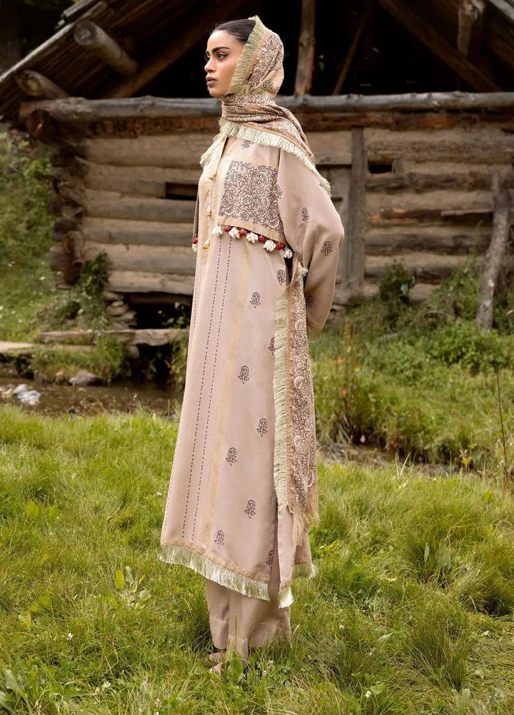 Gul Ahmed Fancy Karandi Suits Unstitched 3 Piece GA24WU AP-42041 - Winter Collection