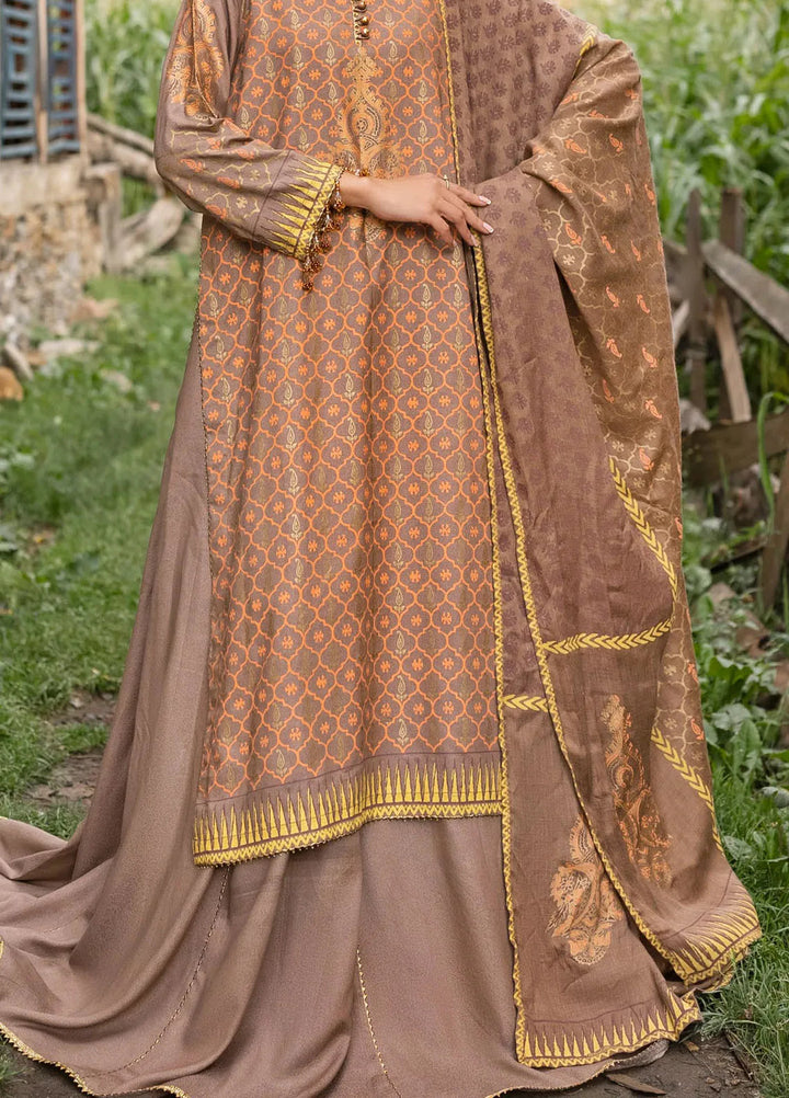 Gul Ahmed Fancy Karandi Suits Unstitched 3 Piece GA24WU AP-42042 - Winter Collection