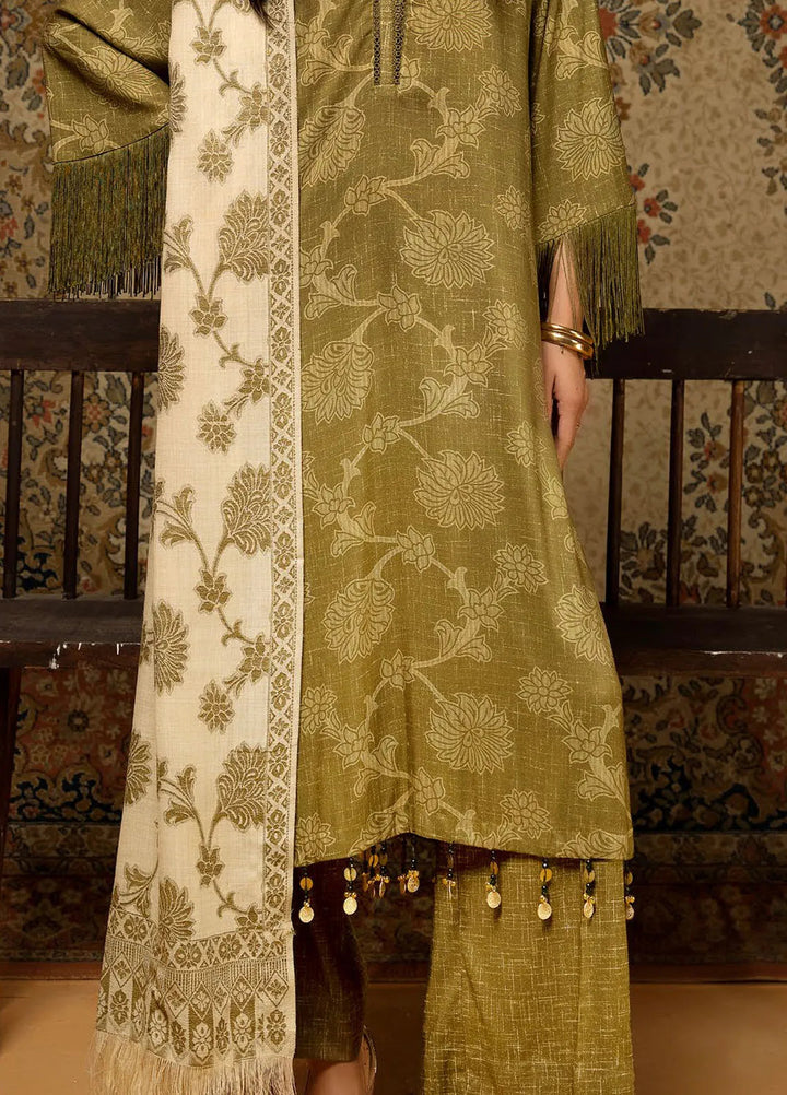 Gul Ahmed Fancy Linen Suits Unstitched 3 Piece GA24WU AP-42047 - Winter Collection