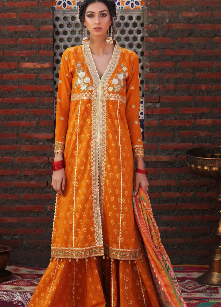 Gul Ahmed Embroidered Lawn Suits Unstitched 3 Piece GA21FE SP-21 - Festive Collection