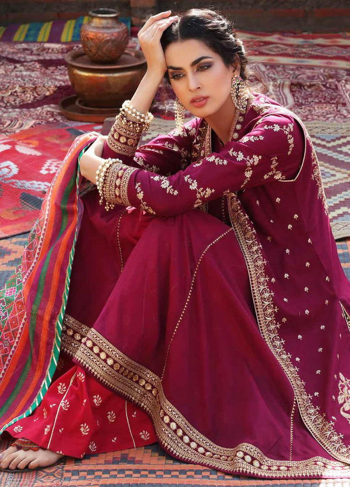 Gul Ahmed Embroidered Lawn Suits Unstitched 3 Piece GA21FE SP-25 - Festive Collection