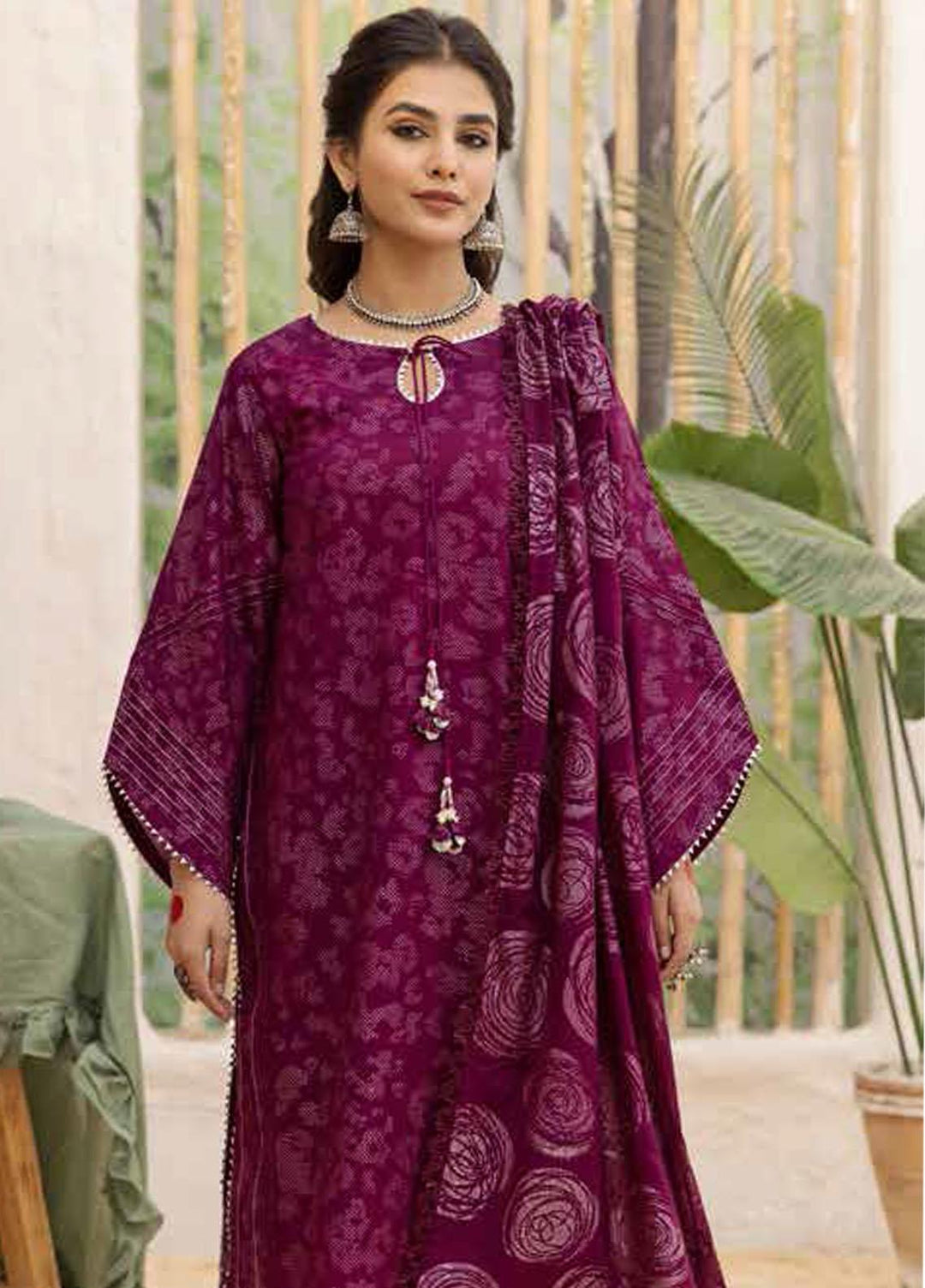 Gul Ahmed Printed Lawn Suits Unstitched 3 Piece GA23F CL-32415 - Festive Collection