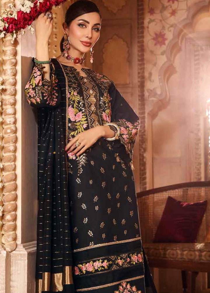 Gul Ahmed Embroidered Lawn Suits Unstitched 3 Piece GA22EA FE-12188 - Festive Collection