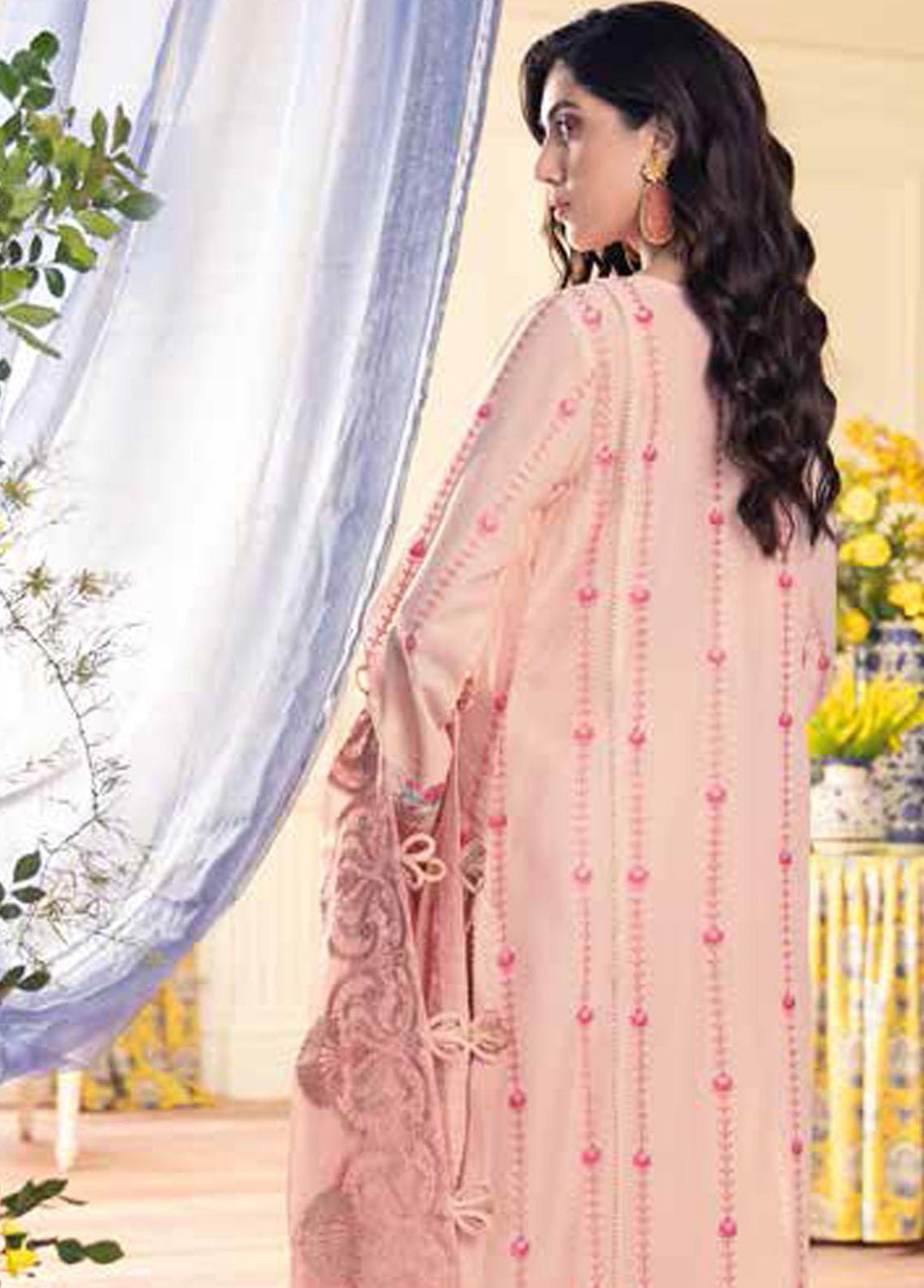 Gul Ahmed Embroidered Lawn Suits Unstitched 3 Piece GA22EA FE-22076 - Festive Collection