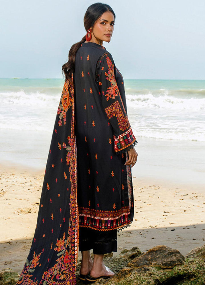 Gul Ahmed Printed Linen Suits Unstitched 3 Piece GA23LLW CV 32002 - Winter Collection