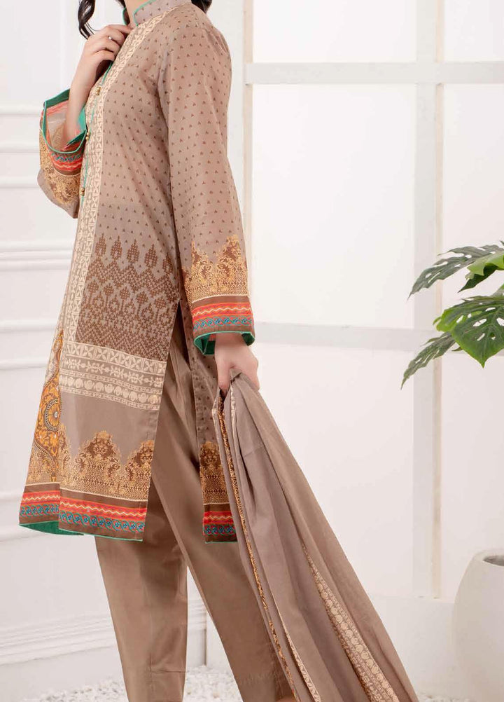 Malmal By Gul Ahmed Printed Lawn Suits Unstitched 3 Piece GA21ML CLP-109B - Summer Collection