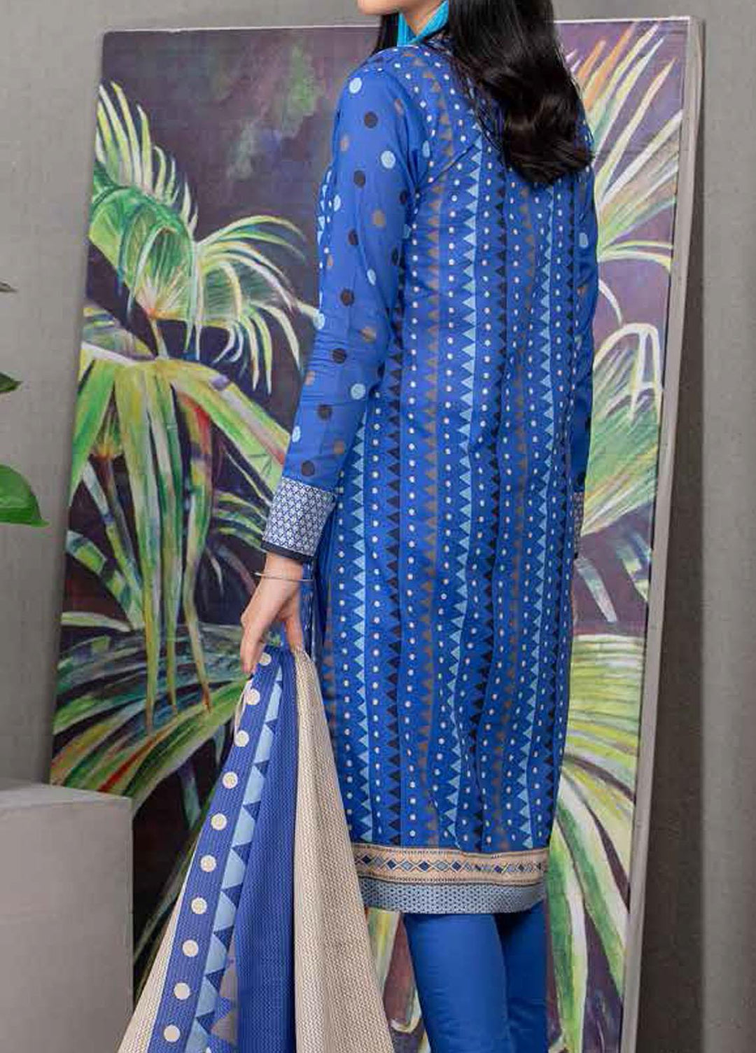 Malmal By Gul Ahmed Embroidered Lawn Suits Unstitched 3 Piece GA21-ML2 103A - Summer Collection