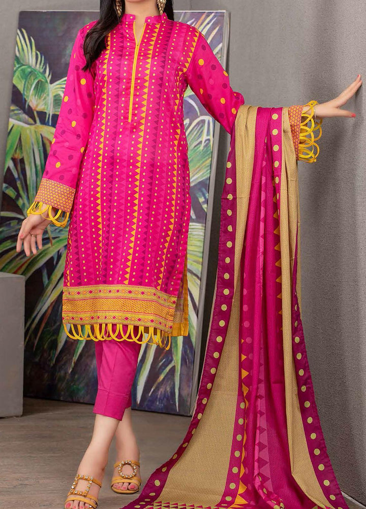 Malmal By Gul Ahmed Embroidered Lawn Suits Unstitched 3 Piece GA21-ML2 103B - Summer Collection