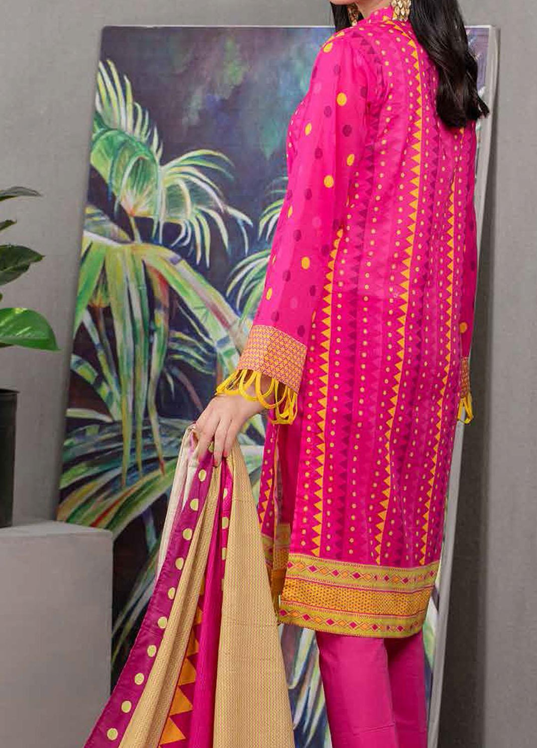 Malmal By Gul Ahmed Embroidered Lawn Suits Unstitched 3 Piece GA21-ML2 103B - Summer Collection