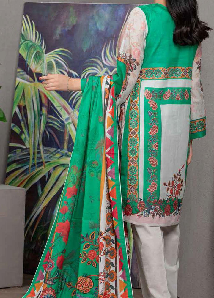 Malmal By Gul Ahmed Embroidered Lawn Suits Unstitched 3 Piece GA21-ML2 106A - Summer Collection