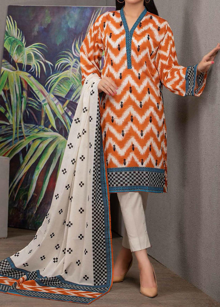 Malmal By Gul Ahmed Embroidered Lawn Suits Unstitched 3 Piece GA21-ML2 98A - Summer Collection