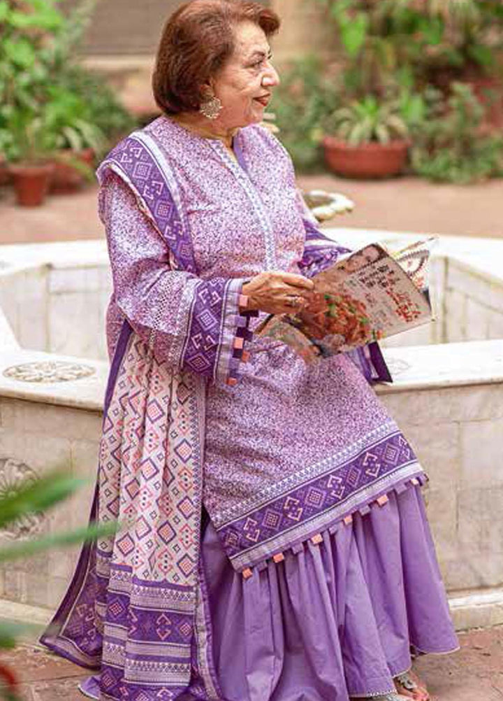 Gul Ahmed Printed Lawn Suits Unstitched 3 Piece GA22ML CL-22011 B - Summer Collection