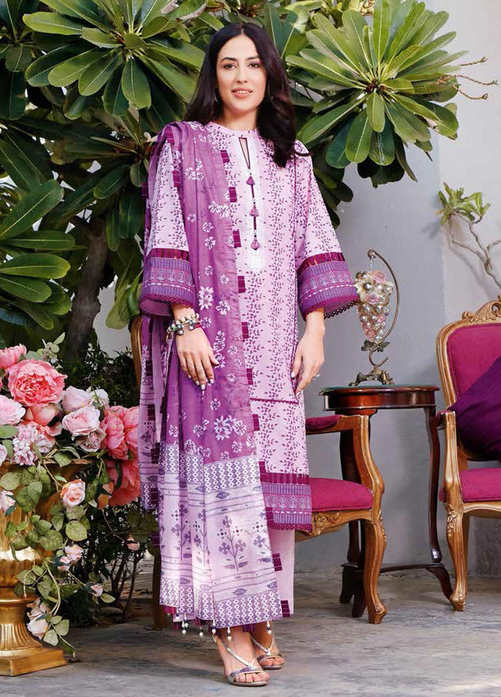 Gul Ahmed Embroidered Lawn Suits Unstitched 3 Piece GA22ML CL-22022 - Summer Collection