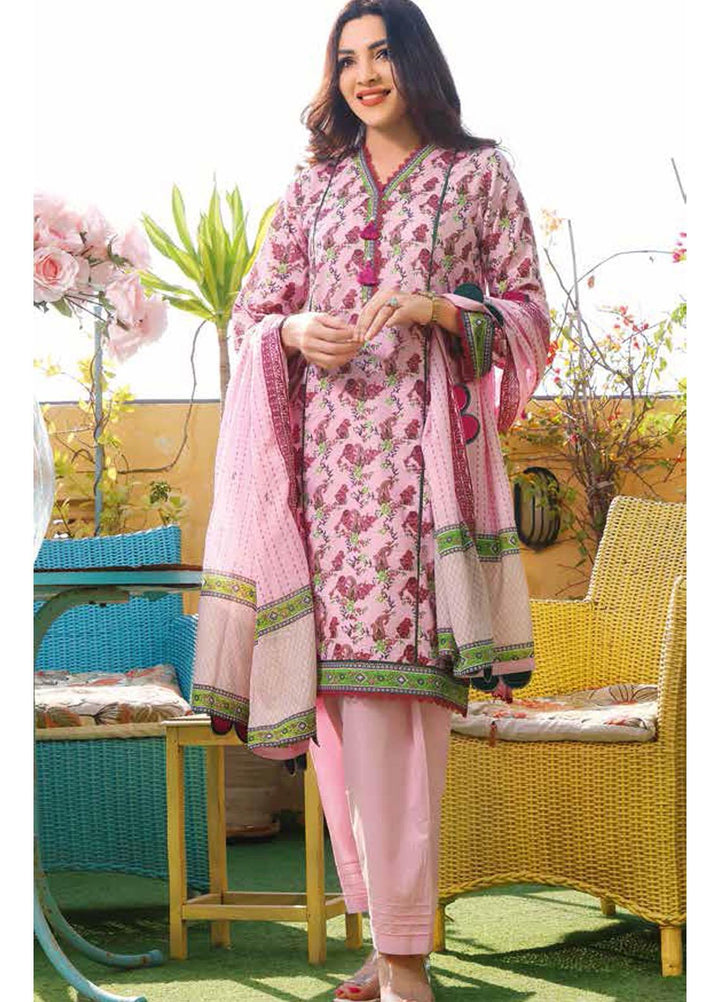 Gul Ahmed Embroidered Lawn Suits Unstitched 3 Piece GA22ML CL-22025 - Summer Collection