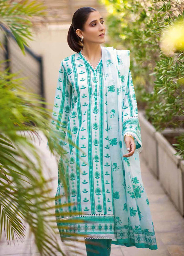 Gul Ahmed Printed Lawn Suits Unstitched 3 Piece GA22ML CL-22138 A - Summer Collection